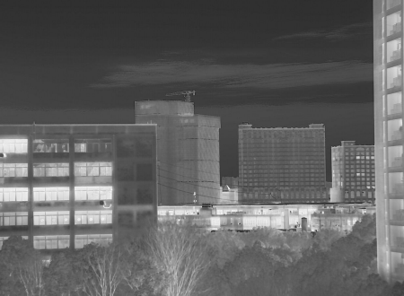 Long-wave infrared LWIR thermal imaging